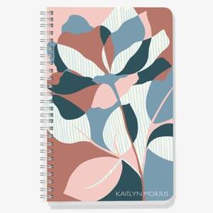 Abstract Floral Custom Journal