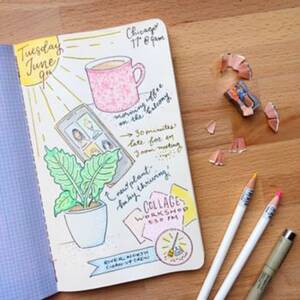 Live Workshop Essentials: Daily Sketch Journaling
