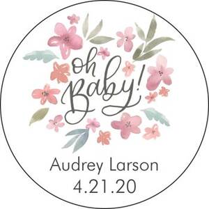 Oh Baby! Personalized Stickers