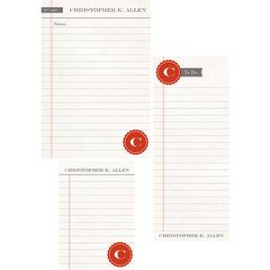 Dossier Mixed Personalized Note Pads