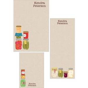Canning Jars Mixed Personalized Note Pads