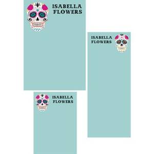 Sugar Skull Mixed Personalized Note Pads
