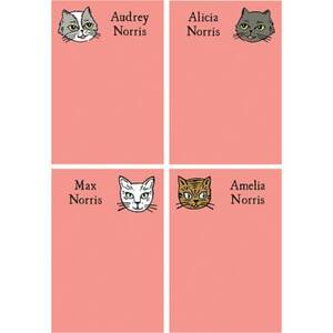 Cats Personalized Note Pads