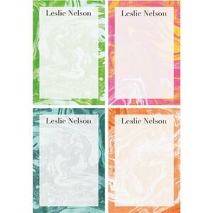 Marble Personalized Note Pads