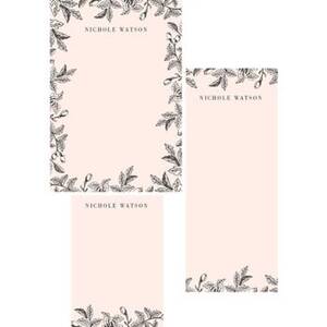 Garden Border Mixed Personalized Notepads