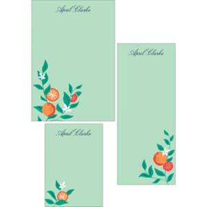 Oranges Mixed Personalized Notepads