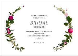 Belvoir Bridal Shower Invitation