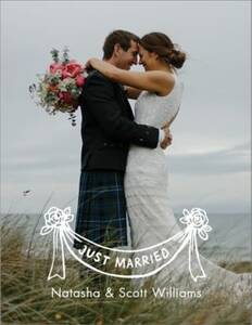 Just Married Banner...