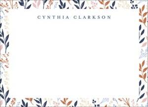 Spring Leaves Stationery