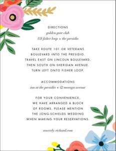 Stitched Bouquet Information Card