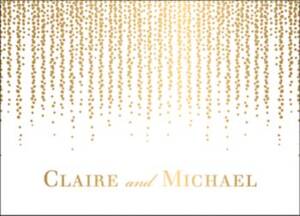 All Foil Chandelier Stationery