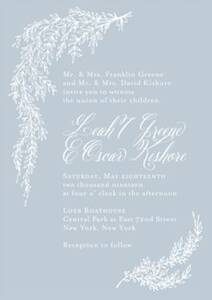 Arboretum Wedding Invitation