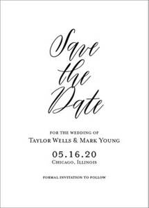 Overlay Save The Date