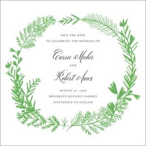 Miss Mimi Margeaux II Save the Date Card
